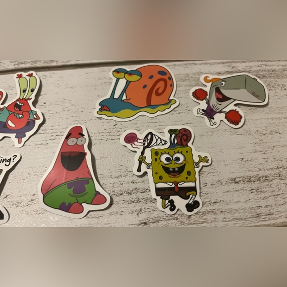 ❤️3/$10(10)spongebob stickers - Picture 2 of 2